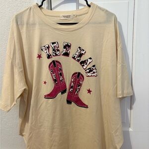 Wander Cream Graphic Tee